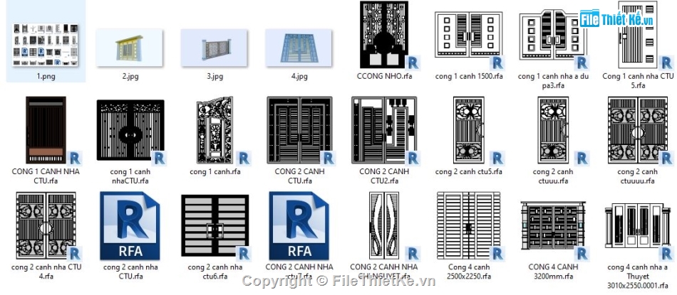 File Revit cửa cổng,File cổng Revit,Revit cổng,File Revit mẫu cổng,Bản vẽ cổng revit